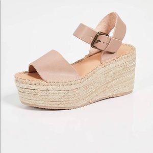 Soludos Minorca Leather Wedge Sandal